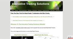 Desktop Screenshot of innovative-trading-solutions-online.com